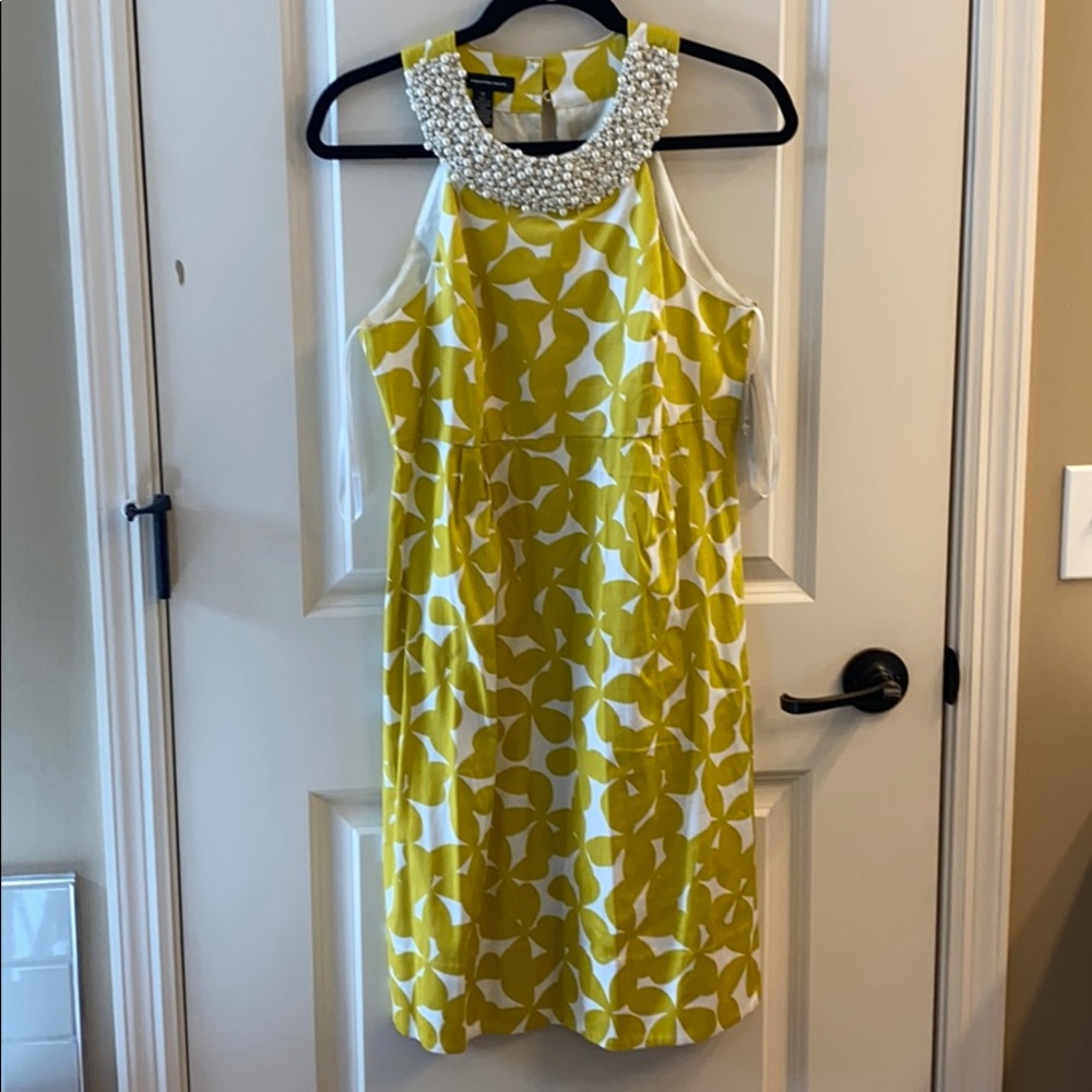 NWTs INC Dress with pearl beading Size 12